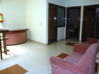 Reception room